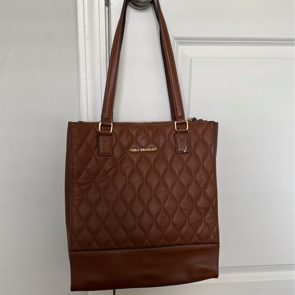 Vera Bradley Nora Leather Tote